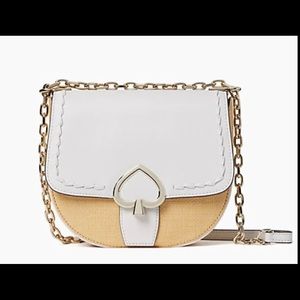 Kate spade Robyn medium exotic saddle bag